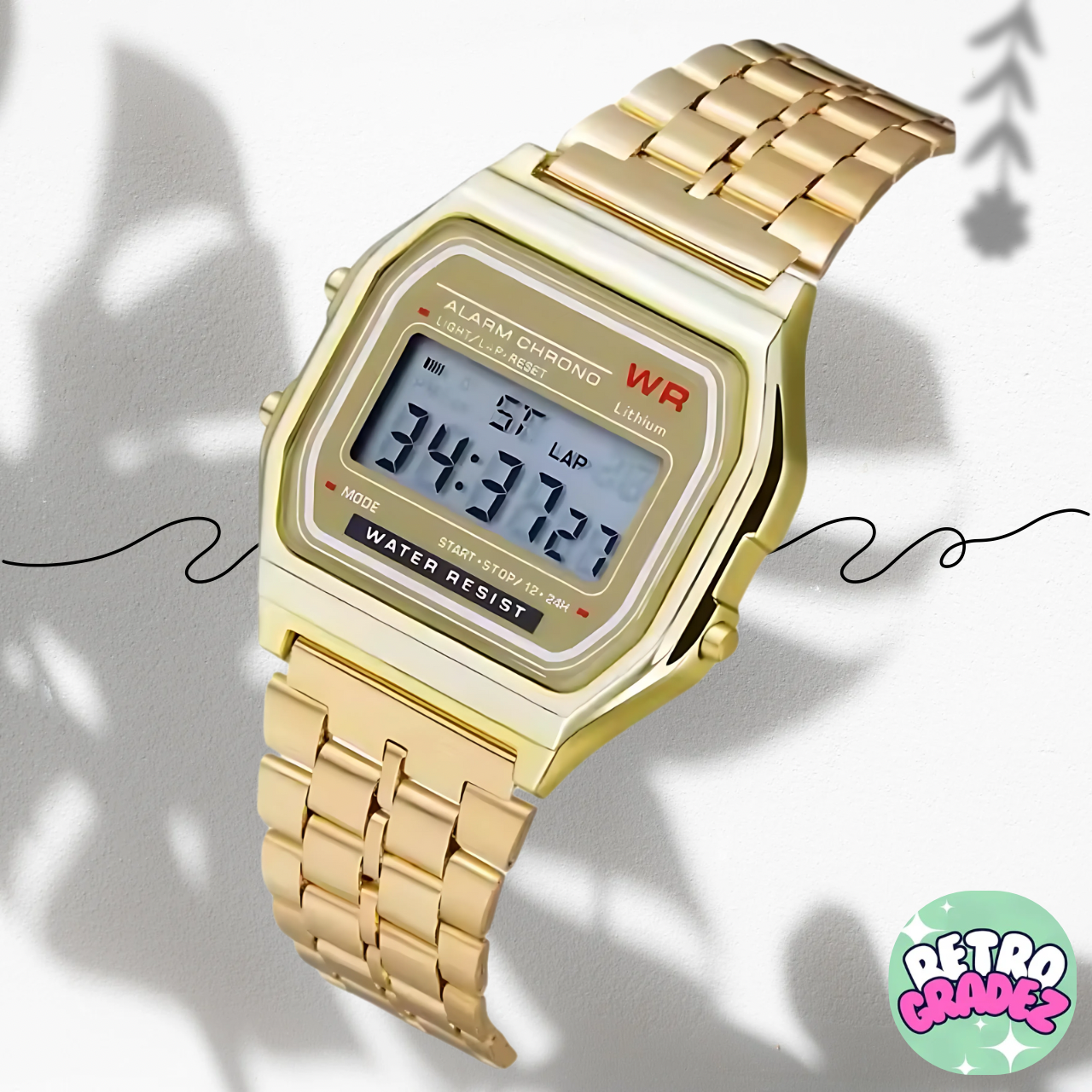 🕒 Retro Gold Digital Watch – Timeless Style with a 90s Vibe!

💥 Limited Supply 💥