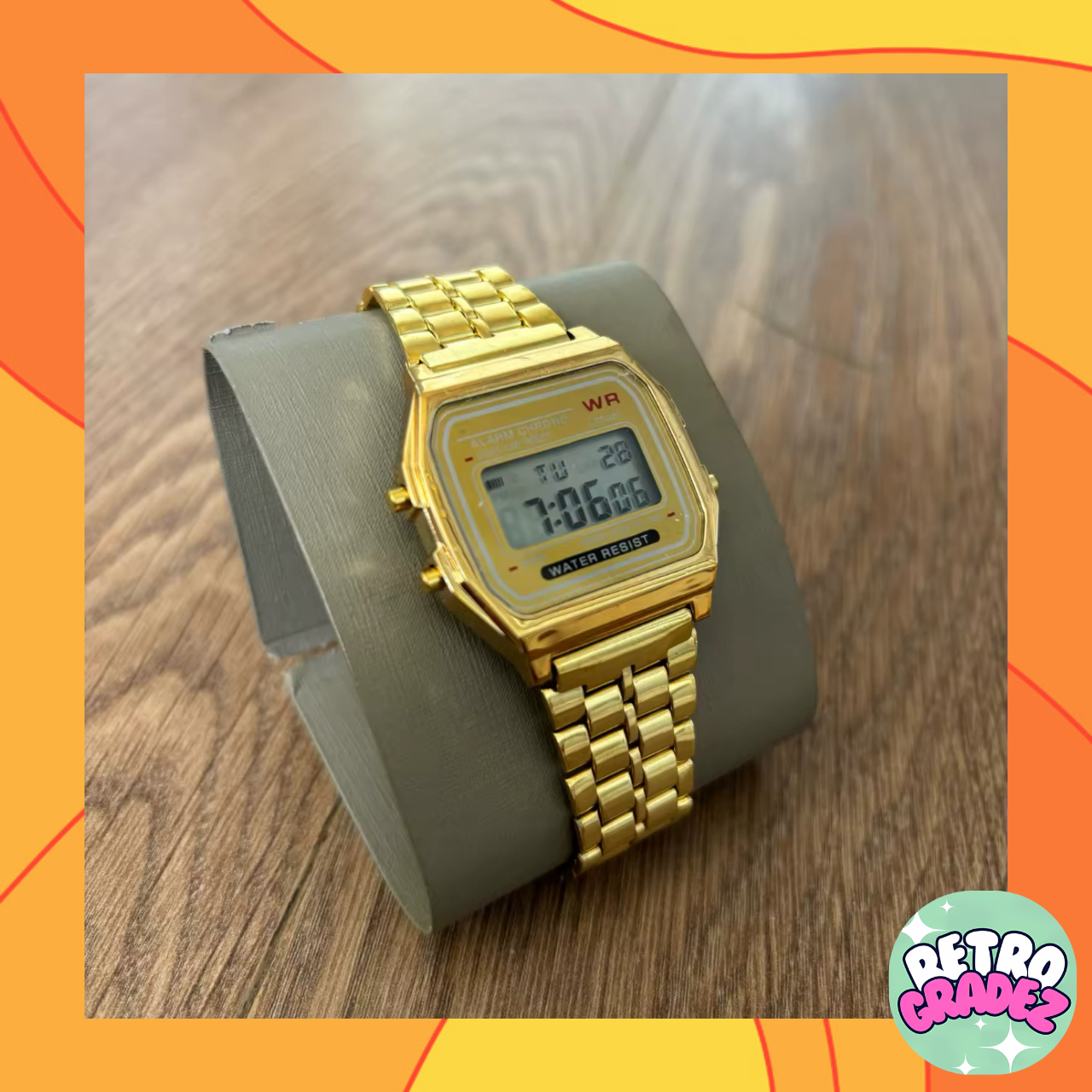 🕒 Retro Gold Digital Watch – Timeless Style with a 90s Vibe!

💥 Limited Supply 💥